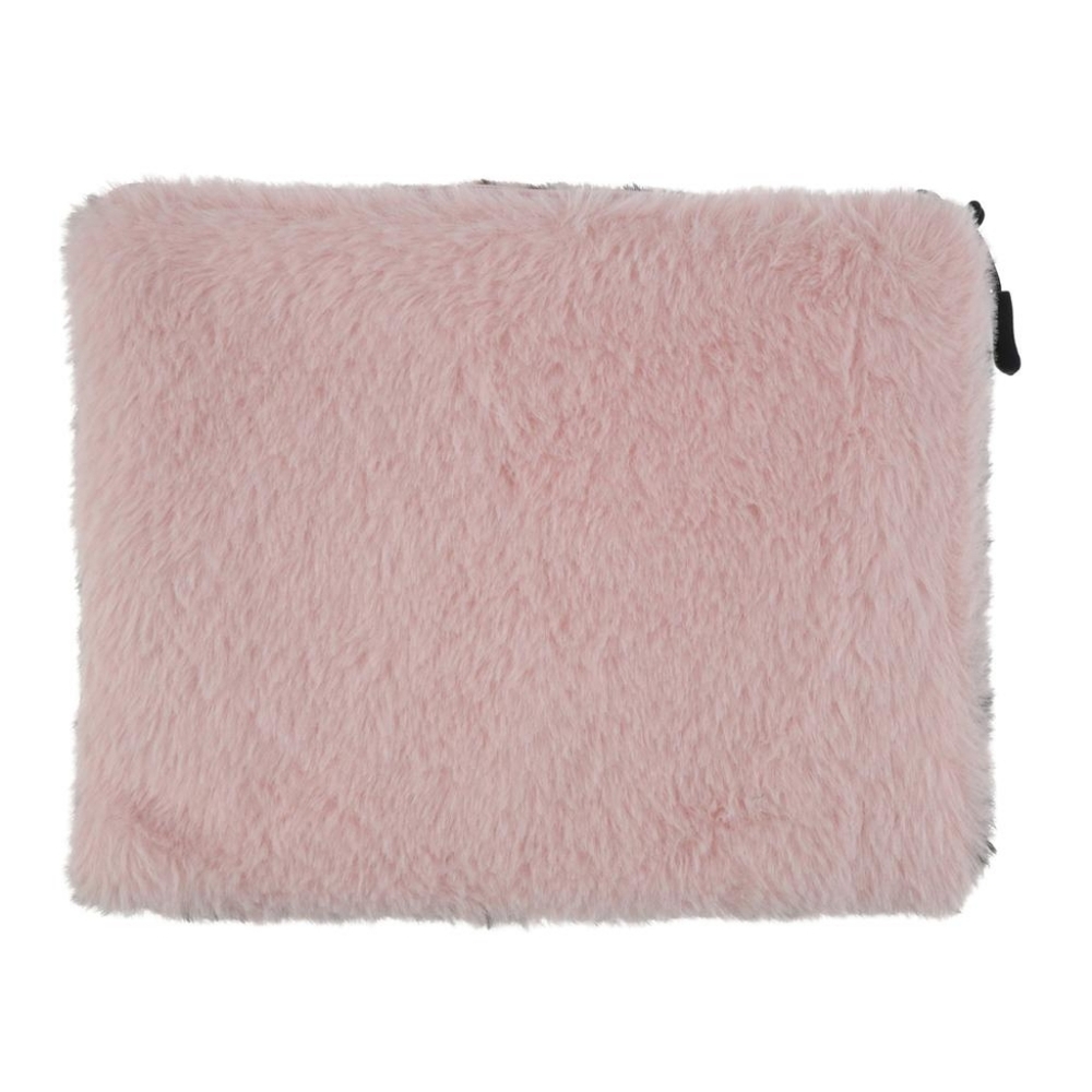 Cheetah Faux Fur Cat Eye Mask & Zip Top Pouch Travel Set - Picture 5 of 6